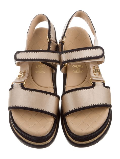 chanel shoes women sandals|Chanel sandals shop online.